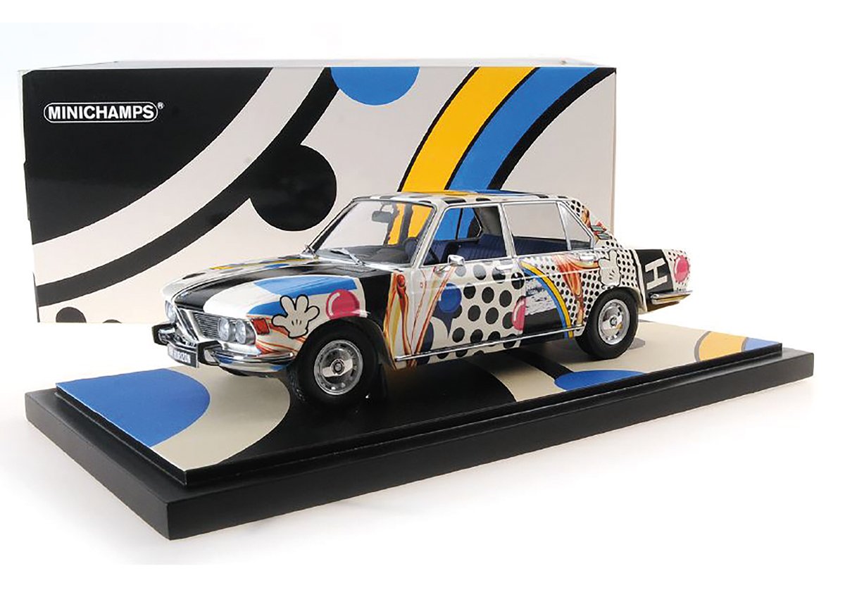 Minichamps 1-18 1969 BMW 2500 New Horizon Art Car-Style header